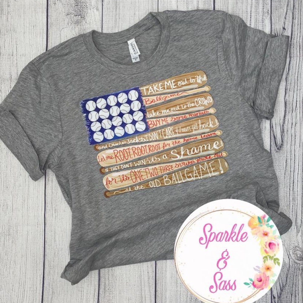 Baseball Plus Size Tee